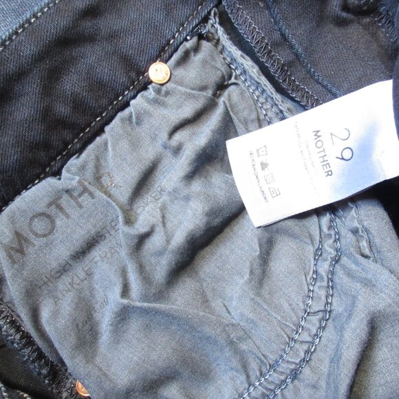 NWT Mother High Waisted Looker Ankle Fray in Last Call Stretch Skinny Jeans 29 - Picture 7 of 10